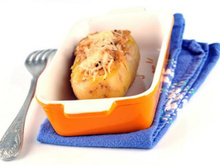 Pommes de terre farcies aux endives