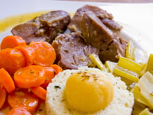 Langue d'agneau à la marocaine