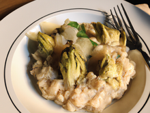 Risotto aux artichauts