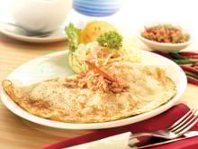 Crêpes salées au thon