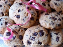 Cookies au beurre salé, cacahuètes et chocolat noir