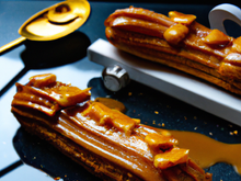 Eclair caramel au beurre salé