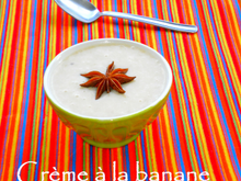 Crème à la banane facile