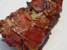 Filet mignon moutardé au jambon de Bayonne