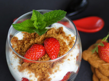 Tiramisu fraises spéculoos