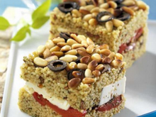 Gratin de céréales méditérrannéennes Tipiak façon grecque