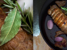 Filet mignon farci au foie gras, airelles et poivre de sichuan