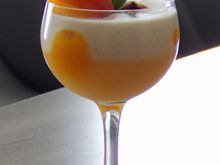 Cocktail au Nectar d'Abricot & au cointreau