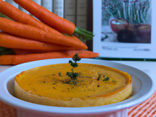 Flan de carottes cumin orange