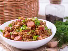 Saucisses aux lentilles