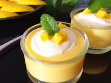 Crème de mangue vanillée