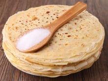 Crêpes sans gluten et sans lactose au lait d'amande et farine de riz