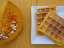 Gaufres salées au potiron