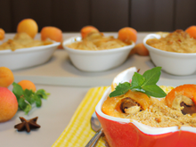 Crumble aux abricots facile