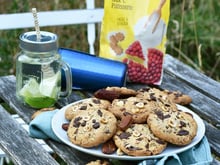 Cookies énergie sans gluten chocolat et fruits secs
