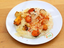 Risotto aux légumes d’automne rôtis