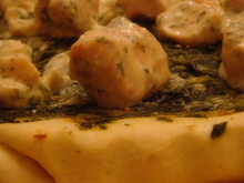 Tatin saumon épinards