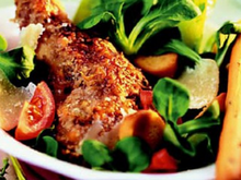 Salade Caesar au lapin gourmande