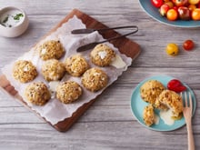 Croquettes au four de Céréales & Lentilles au fromage