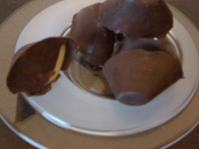 Chocolats black and white maison