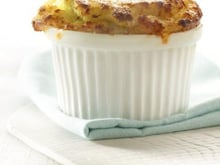 Soufflé de pommes de terre et champignons