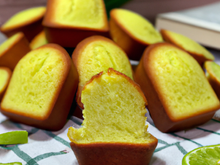 Financiers au citron vert
