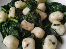 Gnocchis aux épinards