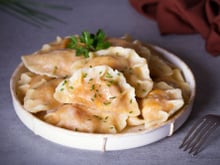 Ravioles aux crevettes au Cookeo