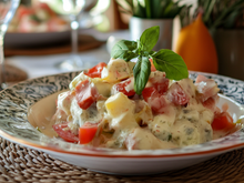 Salade piémontaise crémeuse