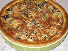 Tarte champignons / pommes de terre