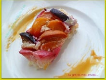 Gâteau de riz & fruits d'été