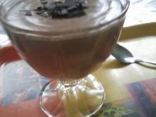 Mousse au chocolat savoureuse