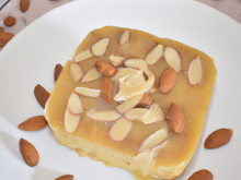 Gâteau au yaourt et lait d'amandes