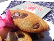 Financiers aux pépites de chocolat maison