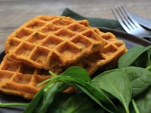 Gaufres de patate douce