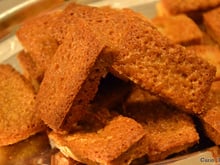 Financiers à l'orange, zestes et huiles essentielles