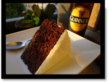 Gâteau au chocolat et à la Guinness