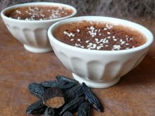 Crème au chocolat à la fève tonka