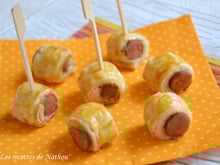 Rouleaux feuilletés saucisse et moutarde