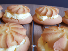 Cookies 'mousseline' au cœur fromager