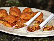 Déclinaisons apéritives de Tajine de Légumes grillés Cassegrain