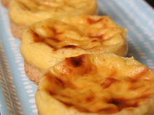 Flan sur pâte sablée