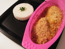 Crumble de poisson à la provençale