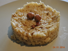 Risotto au gorgonzola & noisettes
