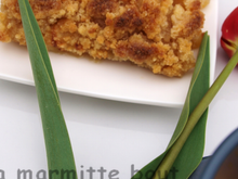 Crumble aux pommes savoureux