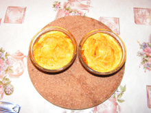Flan de carottes au cœur tendre
