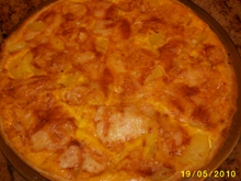 Tarte au Munster et pommes de terre