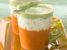 Verrines toscanes au Saint Agur