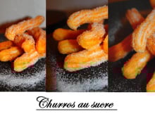 Churros au sucre ( ou chichis )