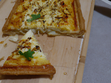 Tarte aux quatre fromages